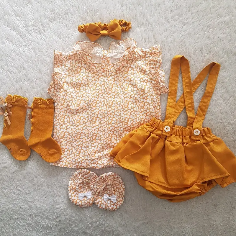 Baju Bayi Cutie Overall Bloomer set 1
