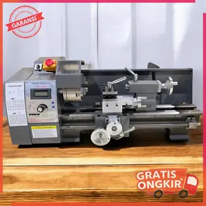 PROMO TERBATAS Mesin Bubut Mini Lathe Bench High-Power Brushless 1100W - MX210V