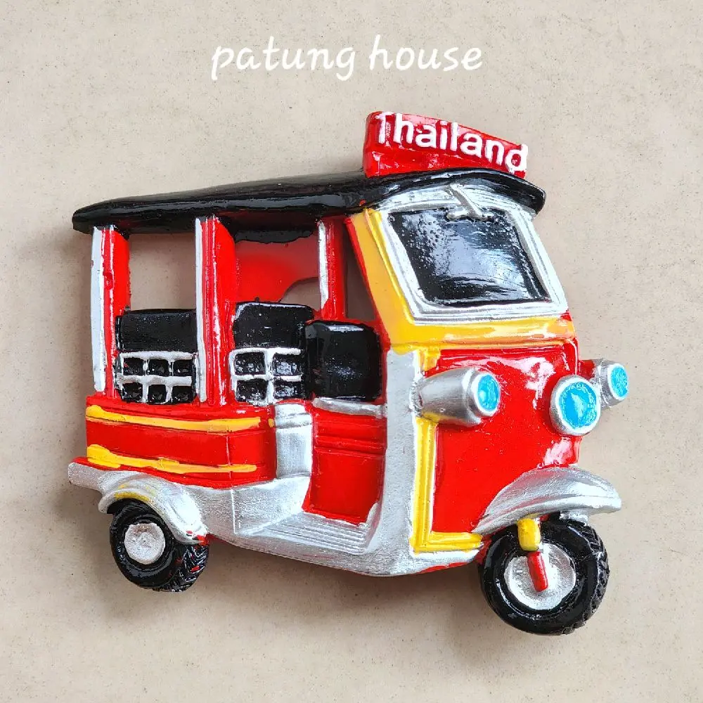 Fridge Magnet Tempelan Kulkas Souvenir Negara Thailand Bajaj