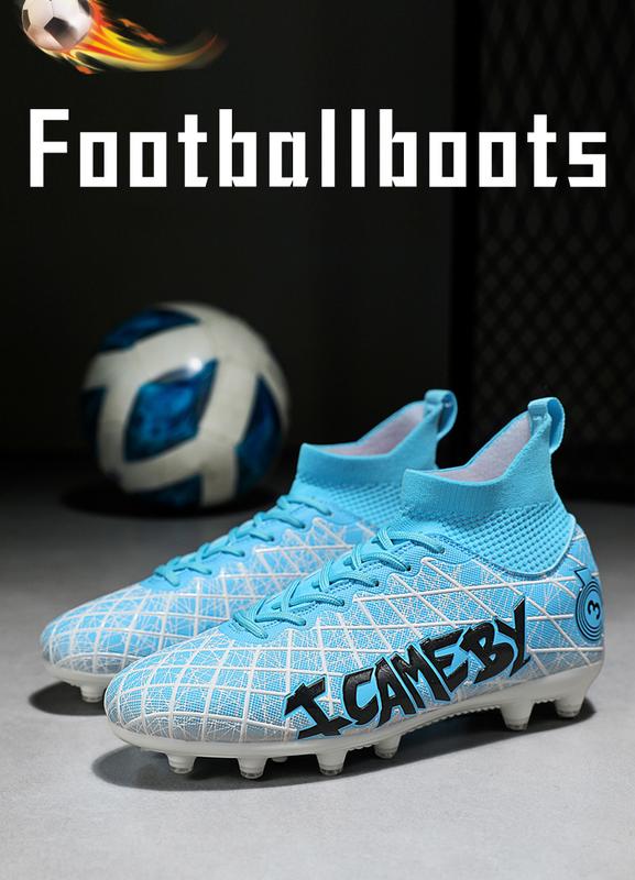Product Introduction of and Shoe Size [Patent] Dragon Year Cross-Border New Subversion Long Nail Broken Nail Football Shoes 31-48 8