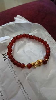 Product Review of Gelang Cincin Pixiu Charms, Uniseks, Gelang Manik Cincin Boleh Laras from d**_ 0