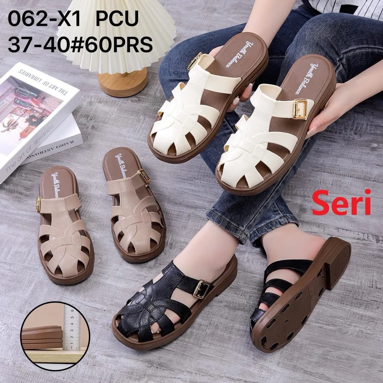 Sendal jelly kokop mules best sellerr
