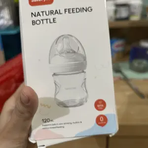 Sakumini Baby Natural Milk Feeding Bottle Botol Susu Bayi Newborn Dot Wideneck Anti Tersedak Untuk Bayi Baru Lahir