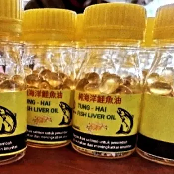 Minyak Ikan TUNG-HAI  suplemen hewan piaraan anda (ISI 50 kapsul) 3