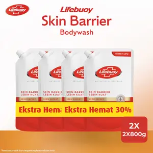 [BUY 2 GET 2] Lifebuoy Sabun Cair Sabun Mandi Antiseptik Merah 800ml [FLASH SALE]