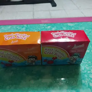 [HALAL]LIANGGUI CRAB STICK! Wajib ada di Hari Raya! Cemilan instan dengan rasa khas dan enak banget, ada dua pilihan rasa lho! Cocok banget buat traveling, piknik, dimakan kapan saja di mana saja! Pilihan terbaik buat kumpul santai bareng keluarga!