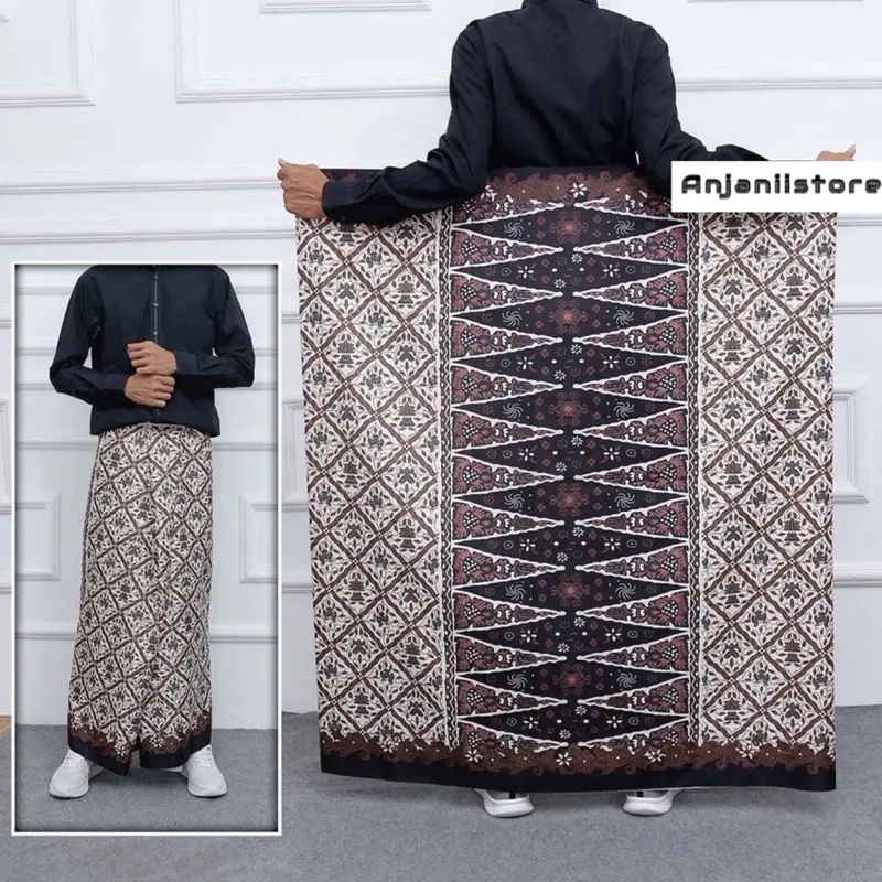 PAKET SARUNG 100RB 3Sarung Batik Dewasa Katun Printing Motif sarung  katun sarung santri sarung batik sarang tawon 7