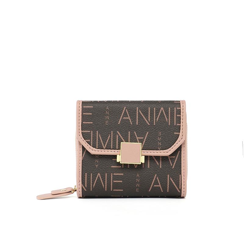 Product Introduction of Fashion Women's Bag Wallet Short Wallet Multi-function Wallet Clip Multi-Card Women's Bag Bit Organ Card Holder 14