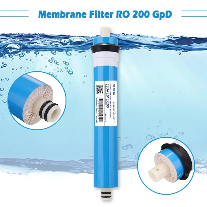 Membran Filter RO 200 GpD Filter Air Minum Reverse Osmosis Filter Membrane 200G 2012 3