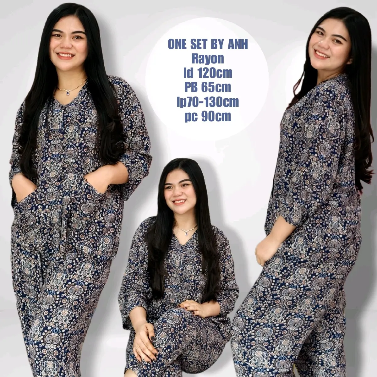 ONE SET RAYON DIAMOND BY ANH BEAUTY92