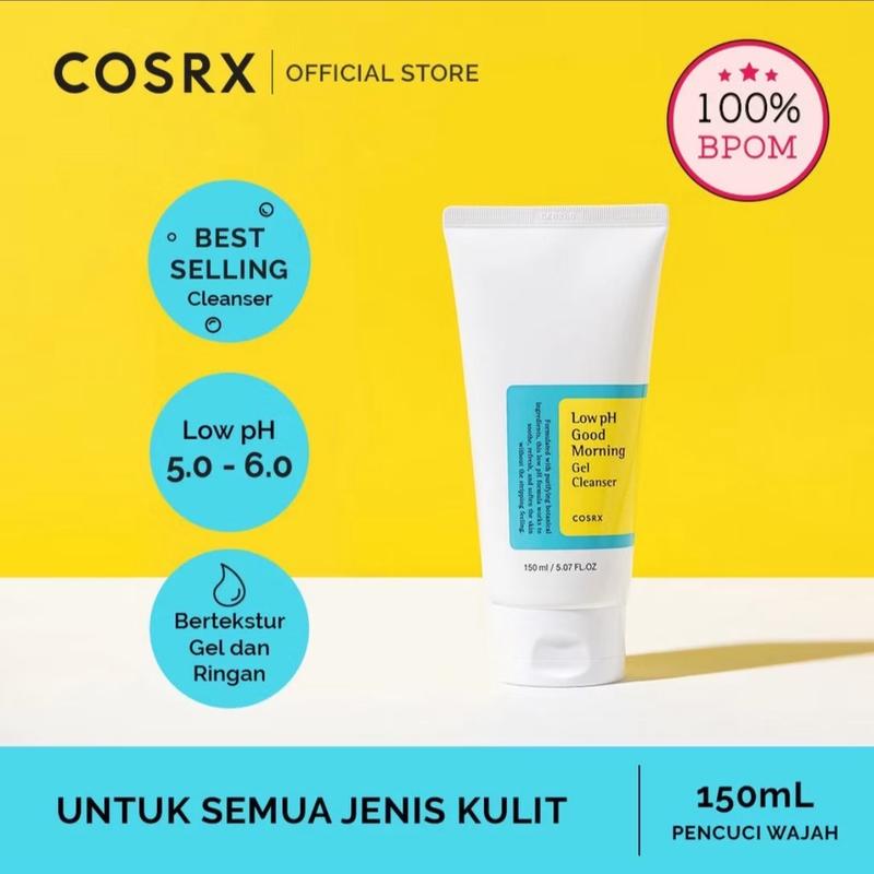 [READY] COSRX LOW PH GOOD MORNING GEL CLEANSER 50 ml SABUN PEMBERSIH WAJAH COSRX UNTUK SEMUA JENIS KULIT 0