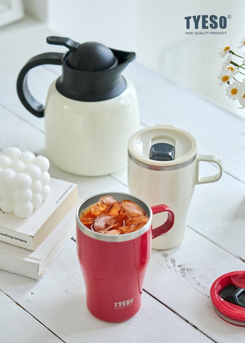 Product Introduction of TYESO Insulated Thermal Coffee Cup Hot And Cold (400ml/500ml) TS-8878/TS-8879 22
