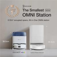 Gambar ECOVACS DEEBOT MINI Robot Vacuum Cleaner Compact But Powerful | LDS LiDAR & Line Laser | ZeroTangle 2.0 Anti-Tangle Tech | Vakum Sapu Mop Pel - Purple dari Ecovacs Indonesia Kota Tangerang 3 Tokopedia