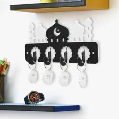 Rak Gantungan Kunci Set Sama Gantungan Motif MASJID A841 1
