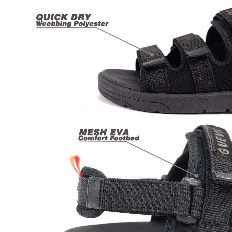 GUEVA Sandal Pria Gunung Outdoor Raja Series Pria Wanita Sandal Kekinian Sendal Jepit Size 39-43 Bisa COD 2