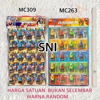 MAINAN ROBOMAN MINICRAFT FEMALE MINIFIGURE FIGURINE ROBOMAN ROBOT NINJA GO  MINI KECIL SUPERHERO BLOCK BALOK  SUPER NINJA