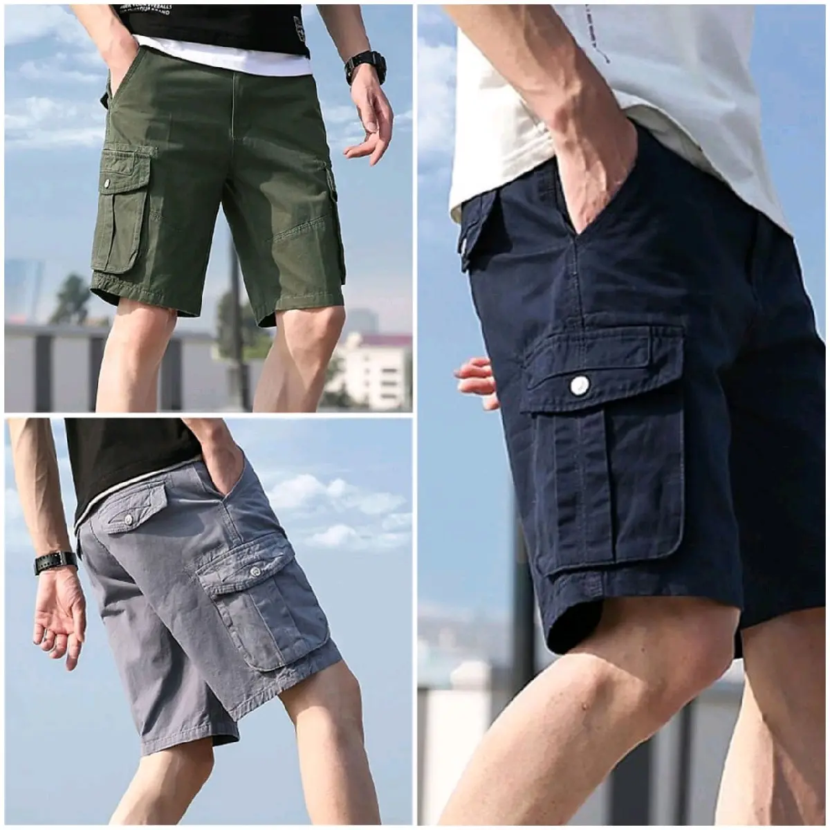 seluar lelaki chinos short pant available stock