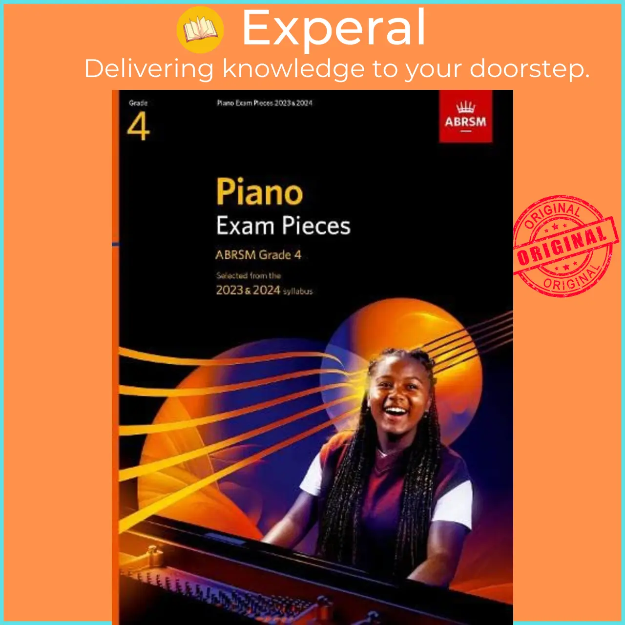 Piano Exam Pieces 2023 & 2024, ABRSM Grade 4 : Selected from the 2023 & 2024 syllabus by ABRSM (UK edition, paperback) - 9781786014573
