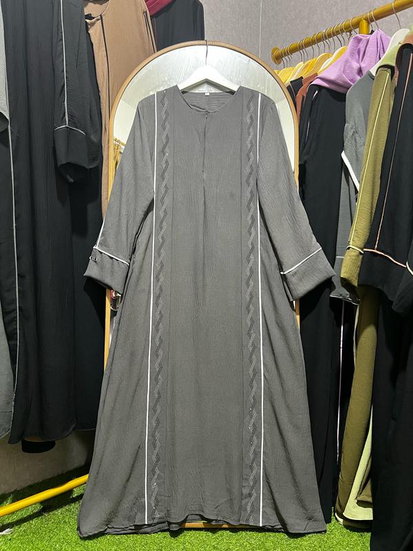Dania Gamis Abaya Dua Warna Maxi Syari Cringcle Airflow ! 7