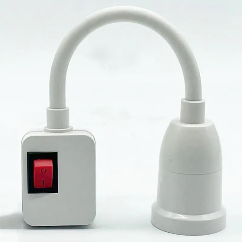 Đui Đèn, [Ze], Ổ Cắm Bóng Đèn Thực Dụng Ổ Cắm Bóng LED Tiết Kiệm Năng Lượng, Giá Đỡ Mở Rộng Linh Hoạt Xoay Có Thể Điều Chỉnh Đế Đèn, An Toàn Và Chắc Chắn, Thích Hợp Sử Dụng Tại Nhà, Đèn LED 1