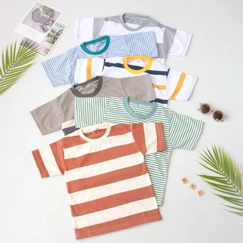 PAKET USAHA KAOS ANAK 100 RIBU DAPAT 12 BAJU ANAK Katun Santai Kids Pakaian sweater Fashion 4