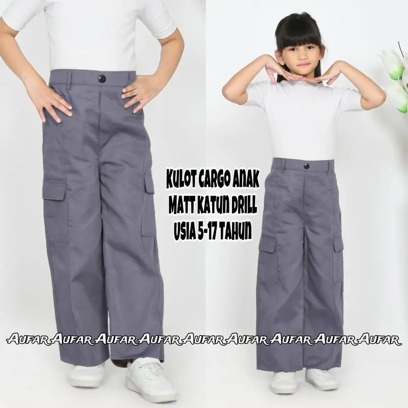 CELANA CARGO KOREA ANAK PEREMPUAN UMUR 5 SAMPAI 17 TAHUN 5