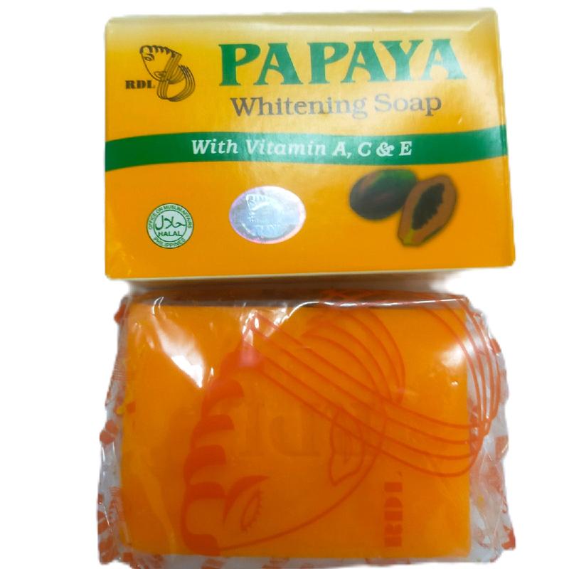 RDL Papaya Whitening Soap With Vitamin A C E 135gm 1pc Sabun - TikTok ...