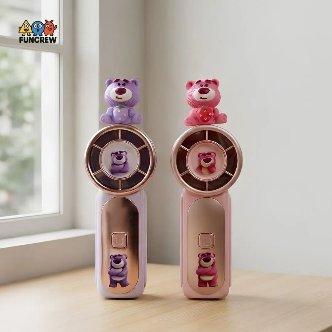 [FUNCREW] Kipas Angin Mini Lotso Portable Handheld - 6 Level Speed Angin Kuat Turbo