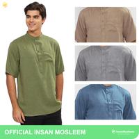 Gambar InsanMosleem Baju Koko Kemeja Kemko Pria Lengan Pendek Katun Madinah Exclusive Ramadhan Premium Polos Ringan Halus Tidak Nerawang - Cokelat Muda, M dari InsanMosleem Store Kota Tasikmalaya 2 Tokopedia