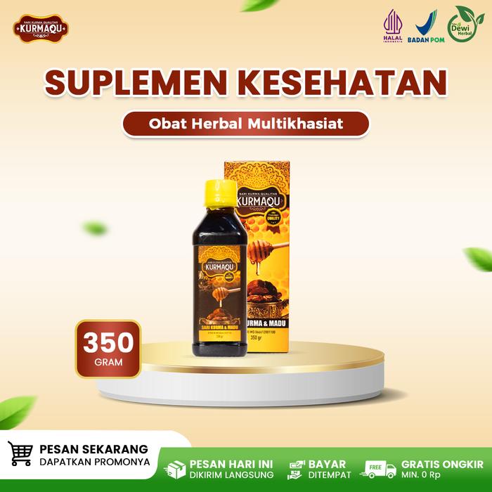 Gambar Obat Untuk Menaikan Trombosit & Hemoglobin Alami - Kurmaqu Sari Kurma dari Toko Dewi Herbal Kota Administrasi Jakarta Barat Tokopedia