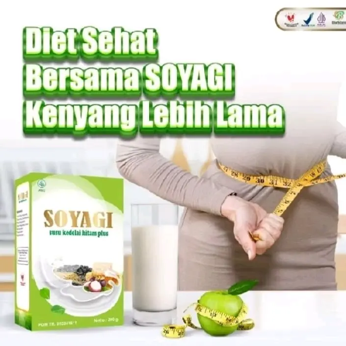 SOYAGI susu kedelai hitam SUPLEMEN diet alami dan sehat Milk