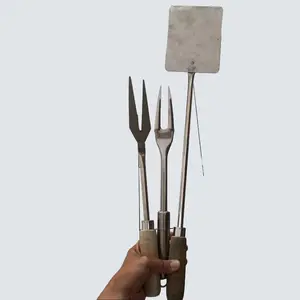 Susuk Garpu Martabak Telor gagang kayu