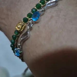 Gelang Wanita Safir dengan Perak 999 - Tahan Air & Anti Karat, Cocok untuk Dipakai Sehari-hari Kotak hadiah gratis disertakan.