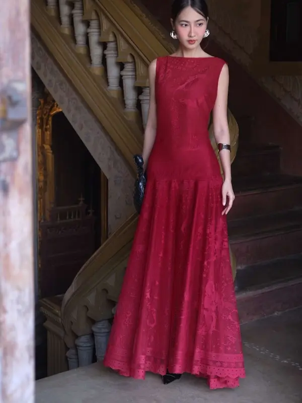 DEMIQ - SOLANA DRESS - VÁY REN, ĐẦM, VÁY DÀI 5