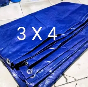 terpal lembaran tipe a2 ukuran bervariasi cocok untuk jemur padi tutup barang lesehan dll..