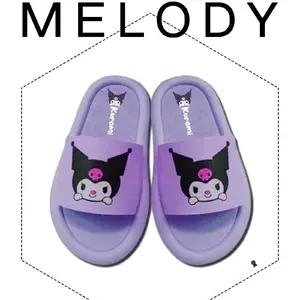 SANDAL SLOP anak motif KUROMI lucu berkarakter Sandal Fashion selop