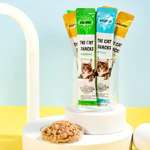 Cemilan Kucing Snack Kucing 15g Makanan Kucing Cat Food Adult Kitten Faenbei Cat Strips