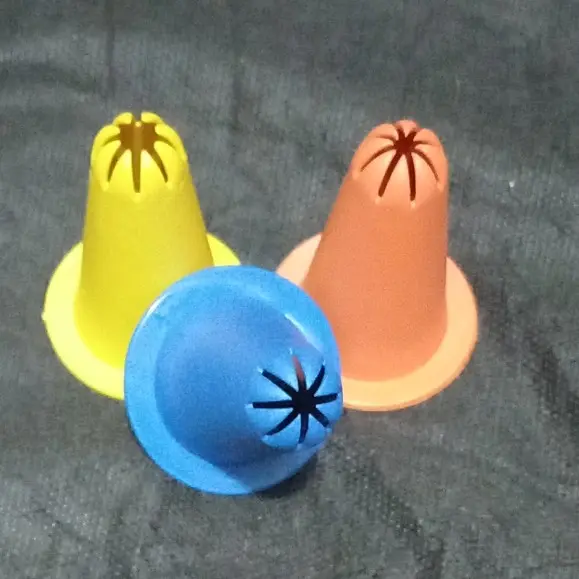ORIGINAL Cetakan Kue Semprit Dahlia Spuit Topi Plastik