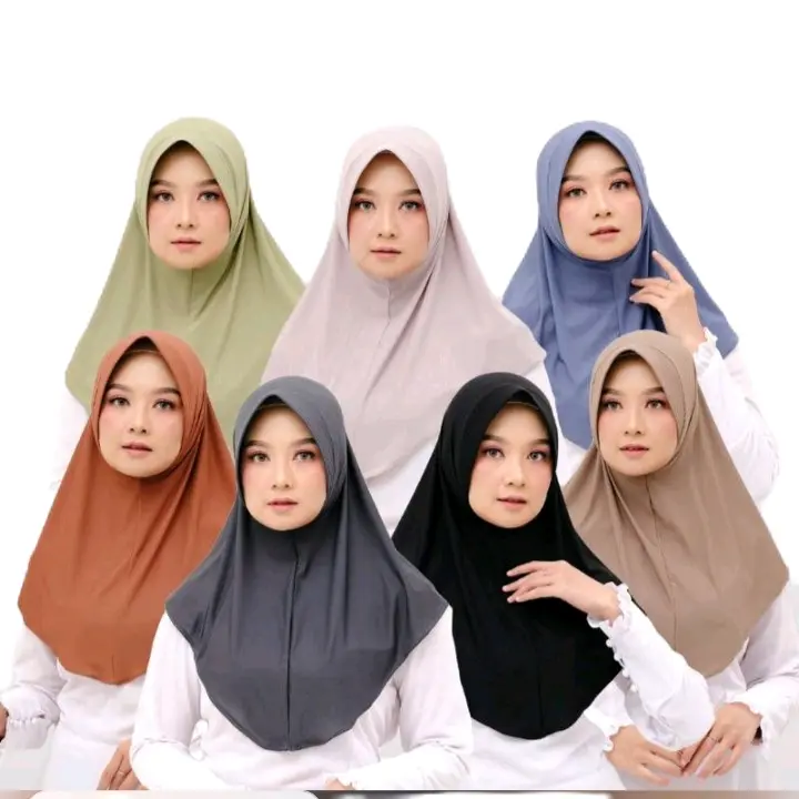 hijab bergo hamidah Muslim Instan Wanita