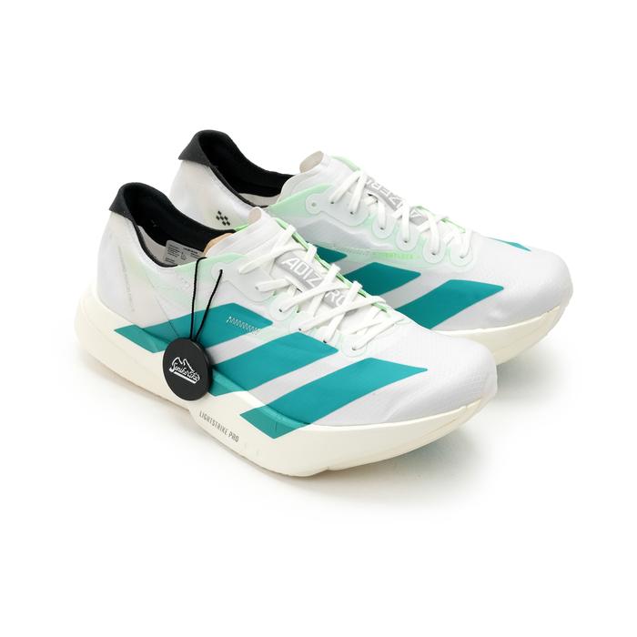 Gambar Adidas Adizero Adios Pro 4 White Pure Teal (100% Authentic) - 40 dari Senikersku Kota Administrasi Jakarta Selatan Tokopedia