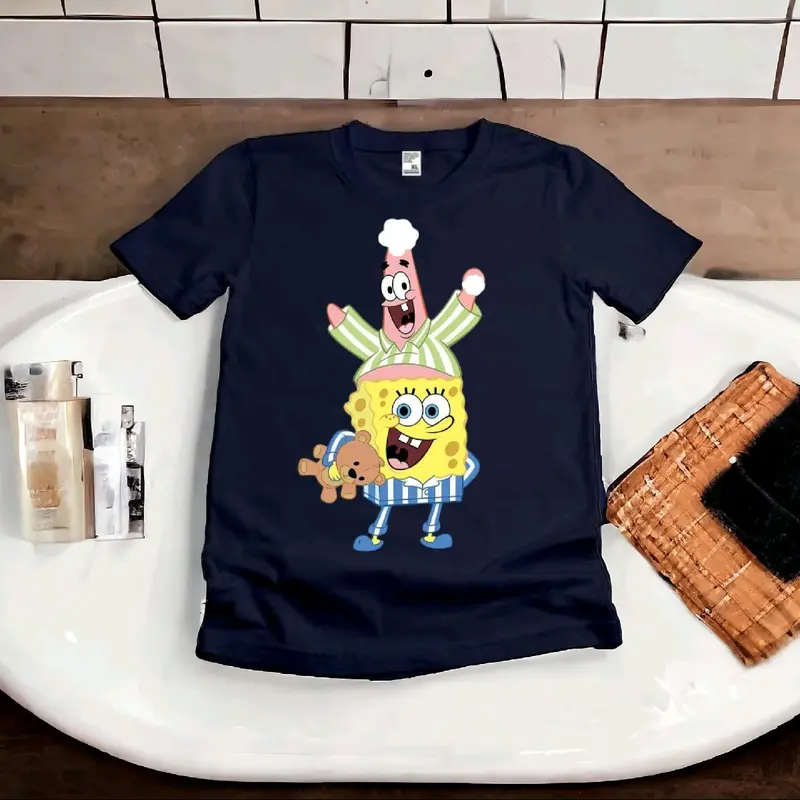 Baju Kaos Anak Spongebob - Fashion Anak-anak 1