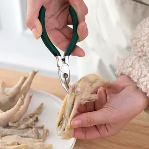 Tang Gunting Cukur Tulang Tang Ayam Kaki Tulang 5In Clip Boneless Chicken Tang Gunting Pencabut Tulang Ceker Ayam