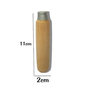 Gagang Pisau Dapur Kitchenware Kayu Pilihan Bubut 11cm x 2cm Pegangan Halus Nyaman Digunakan Solusi Lepas Gagang Pisau