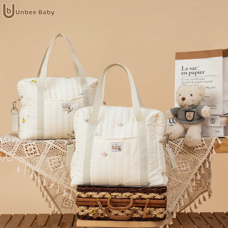  Túi Bỉm Sữa Cho Mẹ Unbee phong cách Hàn Quốc 32x26x11cm - túi xách bỉm sữa chống thấm nước 