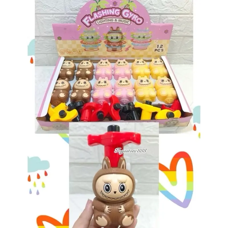 MAINAN GANGSING LAMPU LED DAN MUSIK KARAKTER MAINAN ANAK COWOK CEWEK Toys 0