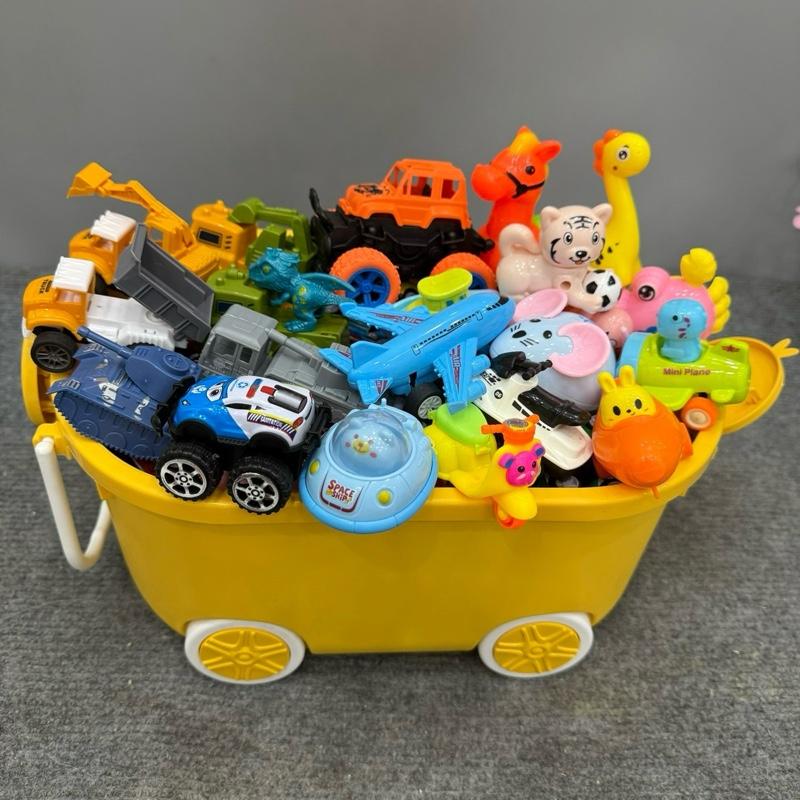 (TẶNG XE ĐỊA HÌNH) Combo 20-30-40 xe ô tô đồ chơi chạy cót bánh đà cho bé