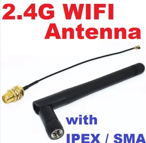 Antena Anten Router WiFi External Wireless  2.4G  2.4GHz dengan Kabel IPEX SMA FOR ESP8266 ESP32