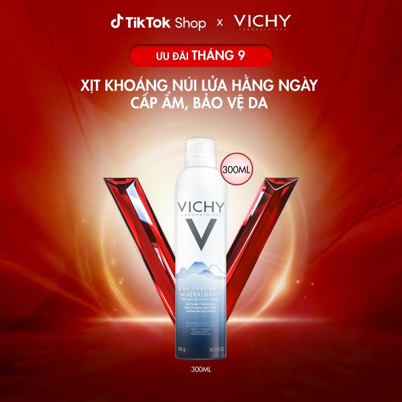 Nước khoáng dưỡng da Vichy Mineralizing Thermal Water 300ml