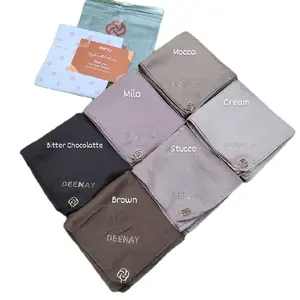 Hijab Deenay Liza Original Brown Series Polos Deenay Variant Brown