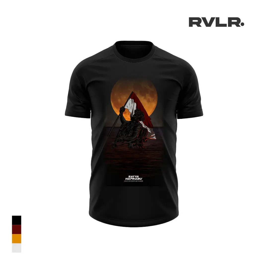 RVLR Official T-Shirt Black | Satya Haprabu | Premium Quality Cotton Combed 24s